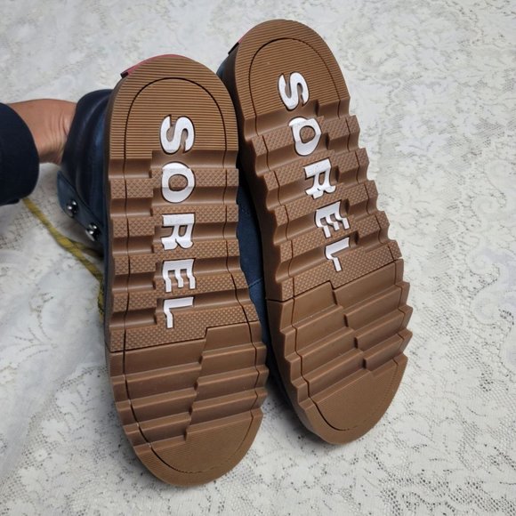 SOREL Women's Joan of Arctic Next Lite Hiker Boot - Uniform Blue, Abyss Size 11 - Picture 7 of 8